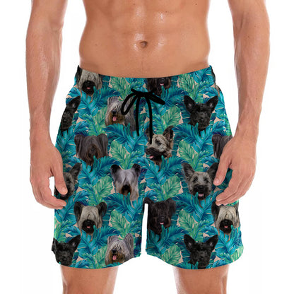Skye Terrier - Hawaii-Shorts V1