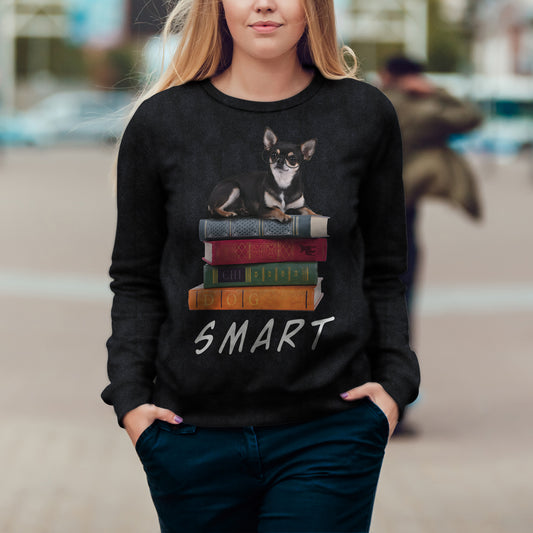 Smartes Chihuahua-Sweatshirt V1
