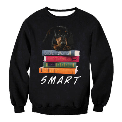 Smart Dachshund Sweatshirt V1