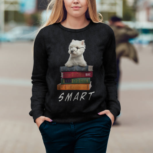 Smartes West Highland White Terrier Sweatshirt V1
