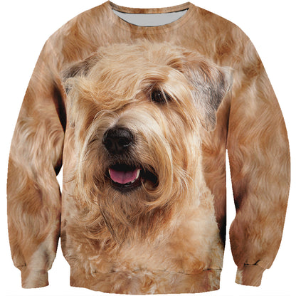 Weich beschichtetes Wheaten Terrier Sweatshirt V1