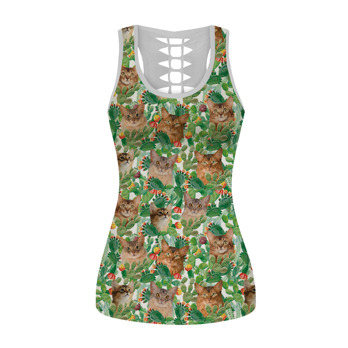 Somalische Katze - Hawaii-Tanktop V1