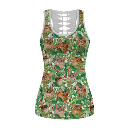 Somalische Katze - Hawaii-Tanktop V1