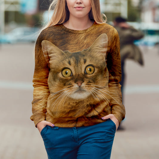 Somalisches Katzen-Sweatshirt V1