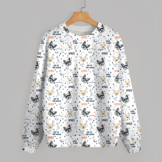 Space und Yorkshire Terrier - Follus Sweatshirt