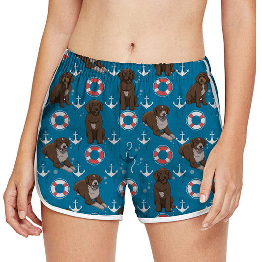Spanish Water - Bunte Damen-Laufshorts V1