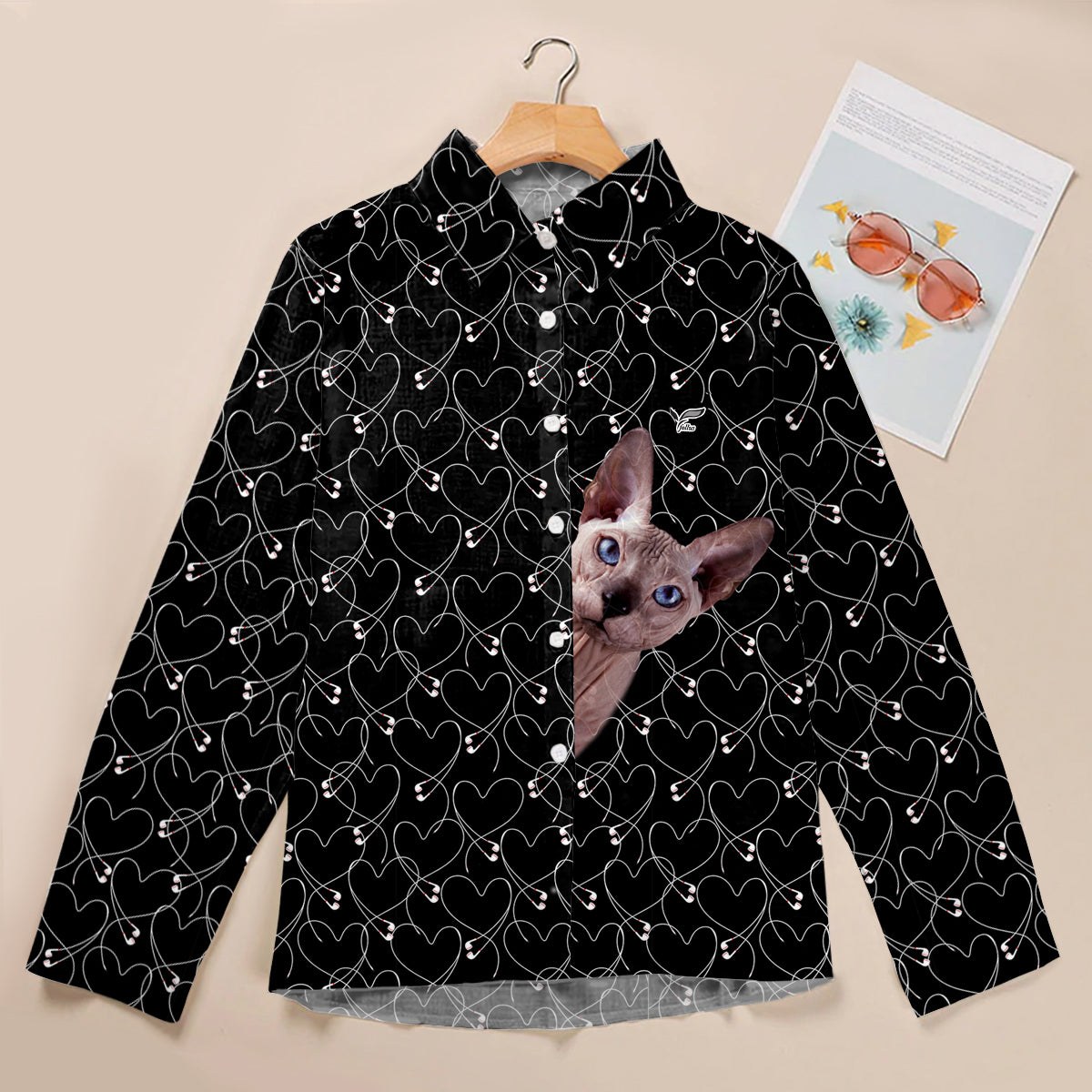 Sphynx Cat Will Steal Your Heart - Follus Women's Long-Sleeve Shirt