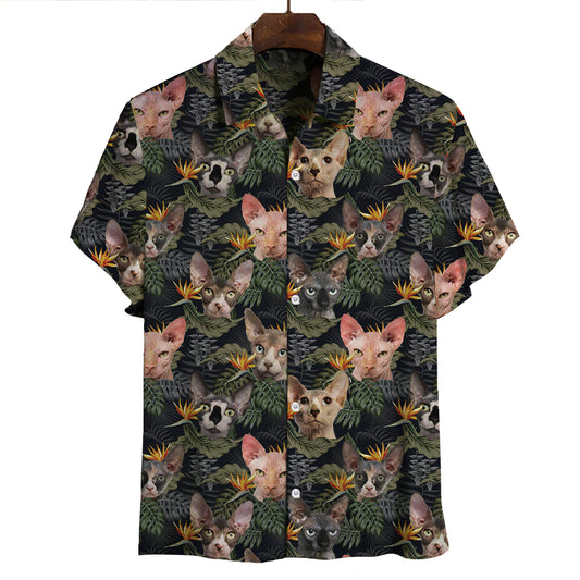 Sphynx-Katze - Hawaiihemd V1
