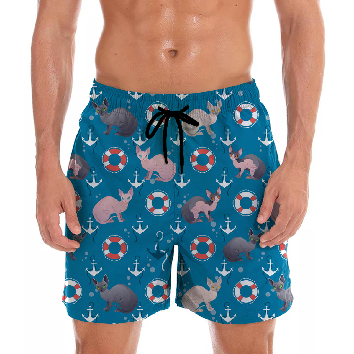 Sphynx Cat - Hawaiian Shorts V2 – follus.com