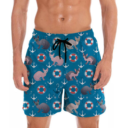 Sphynx Cat - Hawaiian Shorts V2