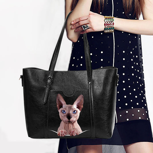 Sphynx Cat Einzigartige Handtasche V1