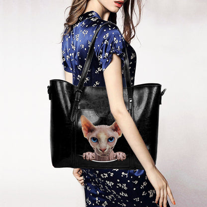 Sphynx Cat Unique Handbag V3
