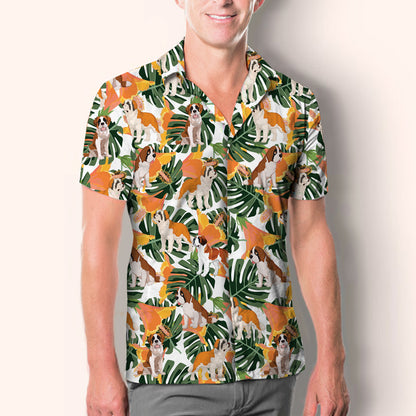 St.Bernard - Hawaiian Shirt V1