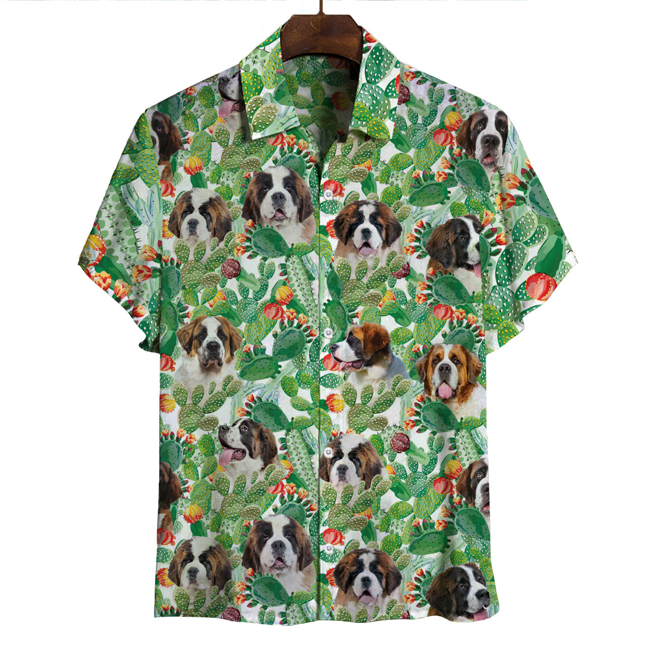 Bernhardiner - Hawaiihemd V2