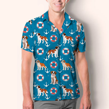 St Bernard - Hawaiian Shirt V3