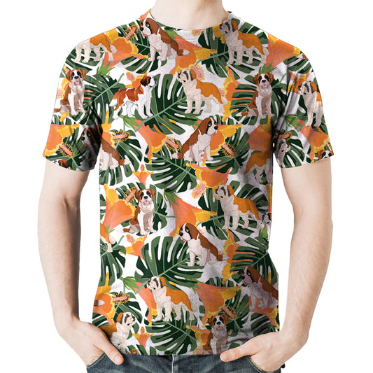St.Bernard - T-Shirt Hawaïen V1