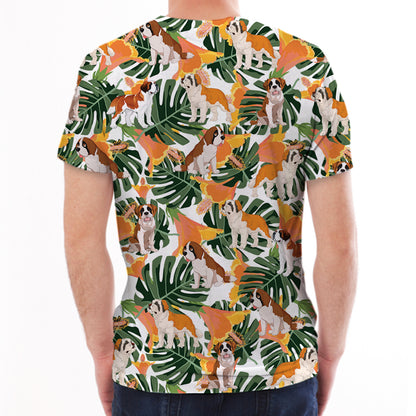 St.Bernard - Hawaiian T-Shirt V1