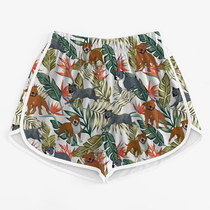 Staffordshire Bull Terrier - Colorful Women's Running Shorts V2