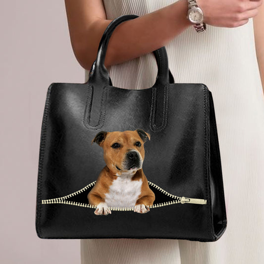 Staffordshire Bull Terrier Luxury Handbag V2