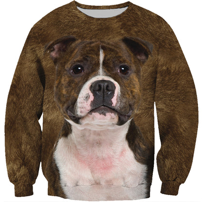 Sweat-shirt Staffordshire Bull Terrier V1
