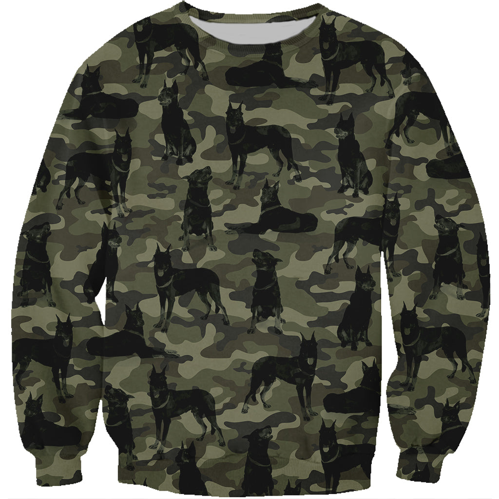 Street Style avec sweat-shirt camouflage Beauceron V1