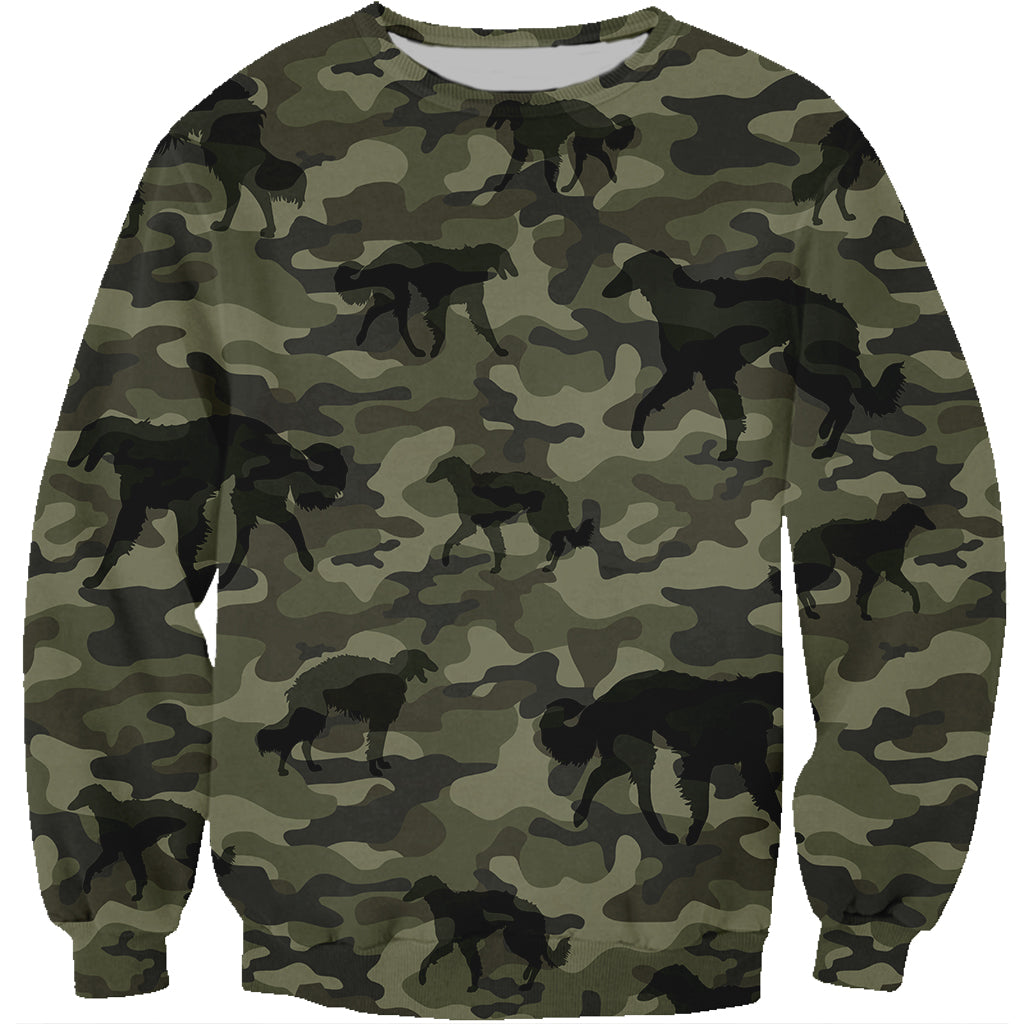 Street Style mit Barsoi Camo Sweatshirt V1