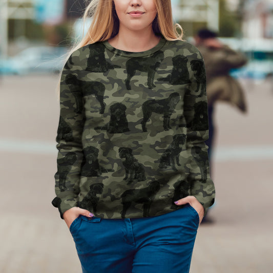 Street Style avec le sweat camouflage Bouvier des Flandres V1