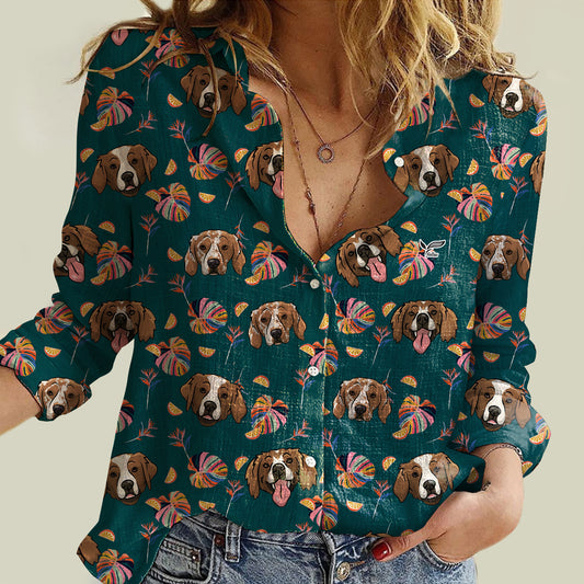 Sommerzeit Brittany Spaniel - Damen T-Shirt