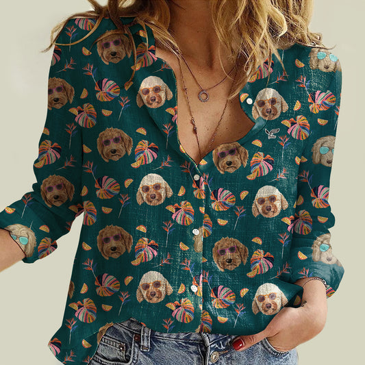 Summer Time - Goldendoodle Women Shirt