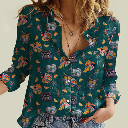 Sommerzeit - Affenpinscher Damen Shirt