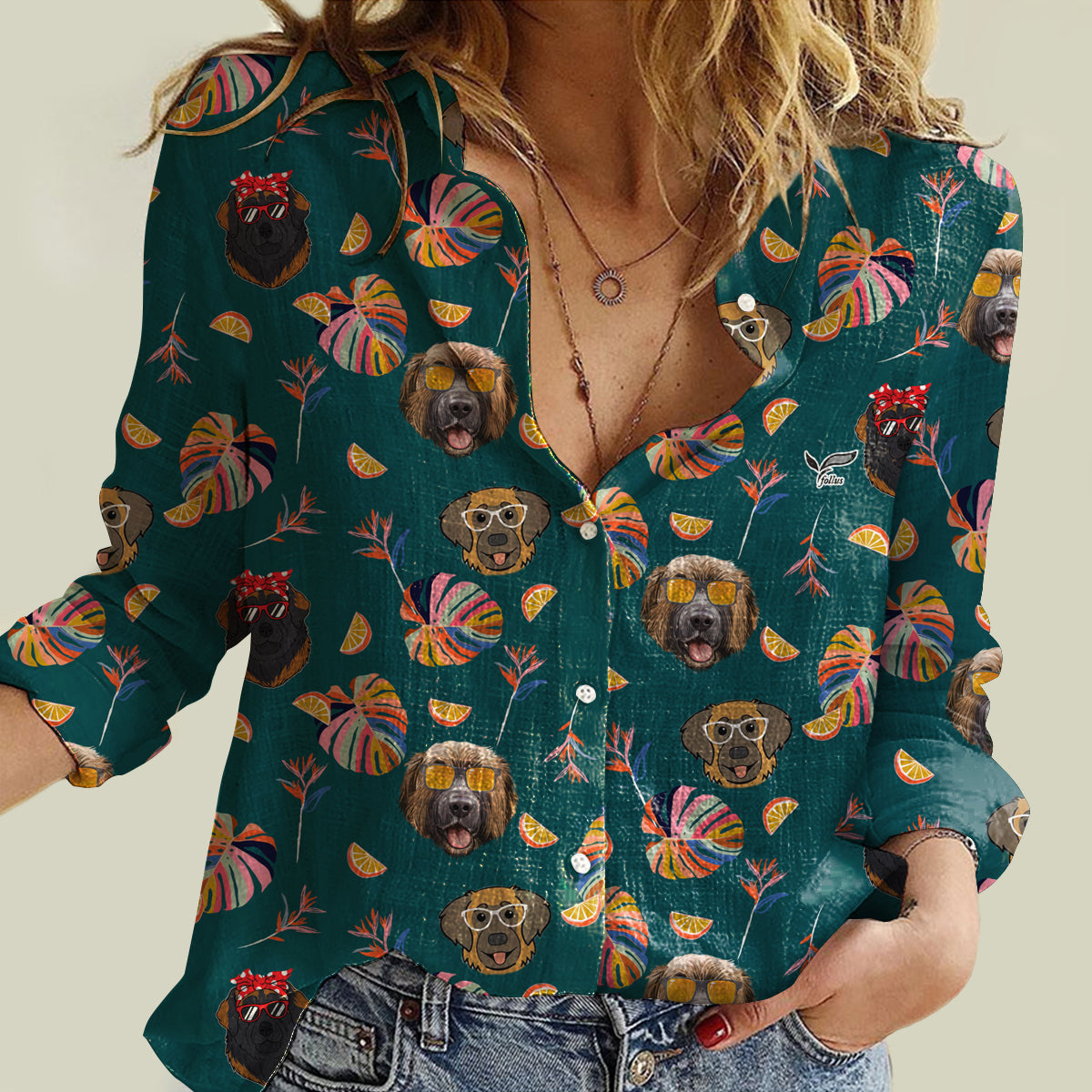 Summer Time - Leonberger Damen Shirt