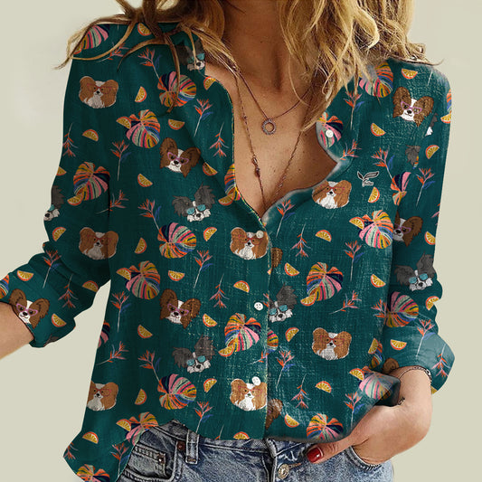 Sommerzeit - Papillon Damen Shirt