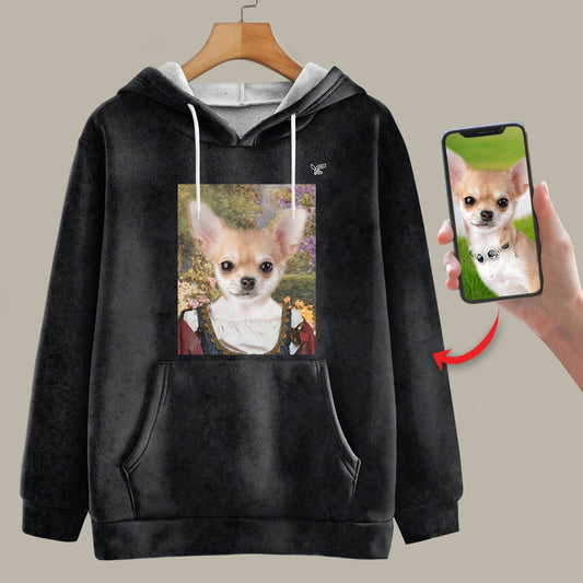 The Beautiful Girl - Personalized Hoodie With Your Pet's Photo