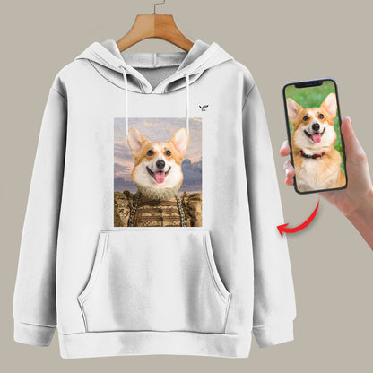 The Beautiful Queen - Personalized Hoodie With Your Pet's Photo