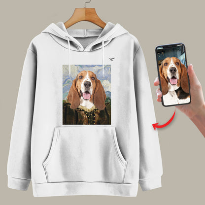 The Emerald Princess - Personalized Hoodie With Your Pet's Photo