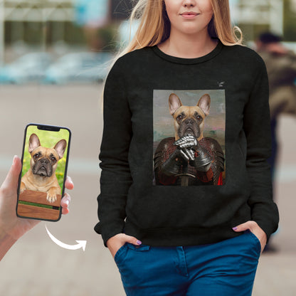 The Medieval General - Personalized Sweatshirt With Your Pet's Photo