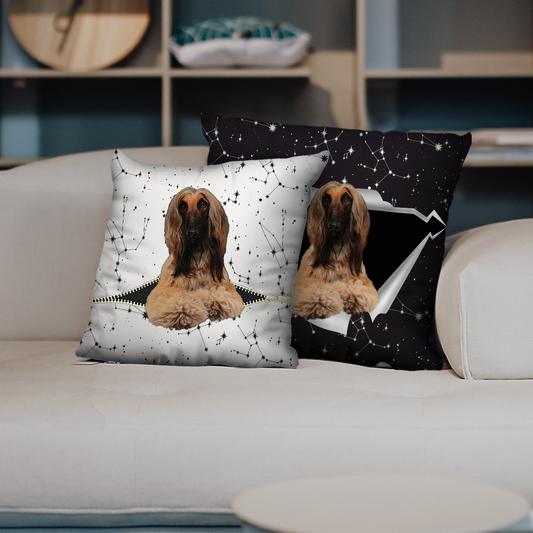 They Steal Your Couch - Afghan Hound Pillow Cases V2 (Set of 2)