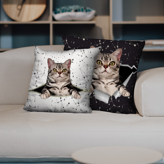 They Steal Your Couch - American Shorthair Cat Pillow Cases V1 (Set of 2)