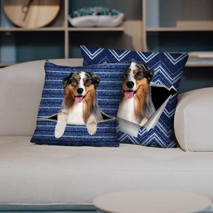 They Steal Your Couch - Australian Shepherd Pillow Cases V3 (Set of 2)