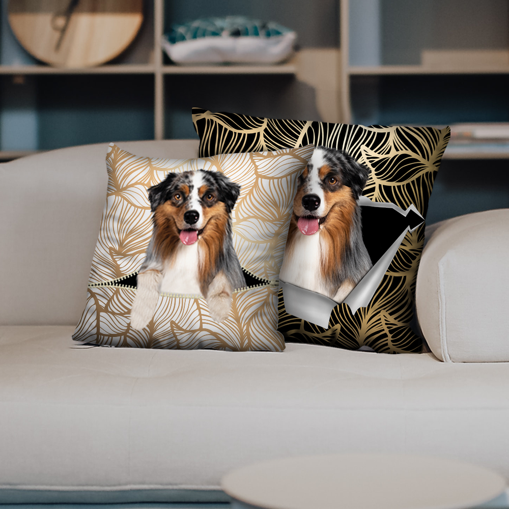 They Steal Your Couch - Australian Shepherd Pillow Cases V3 (Set of 2)