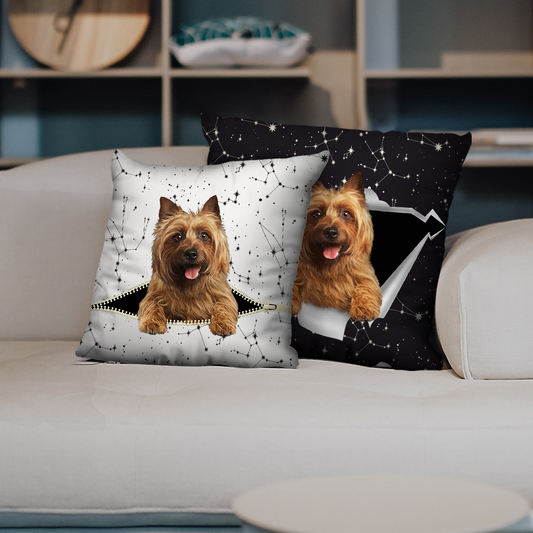 Sie stehlen Ihre Couch – Australian Terrier Kissenbezüge V1 (2er-Set)