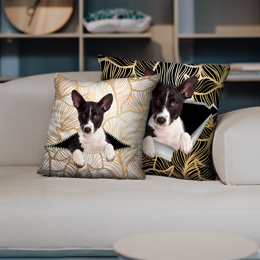 They Steal Your Couch - Basenji Pillow Cases V2 (Set of 2)
