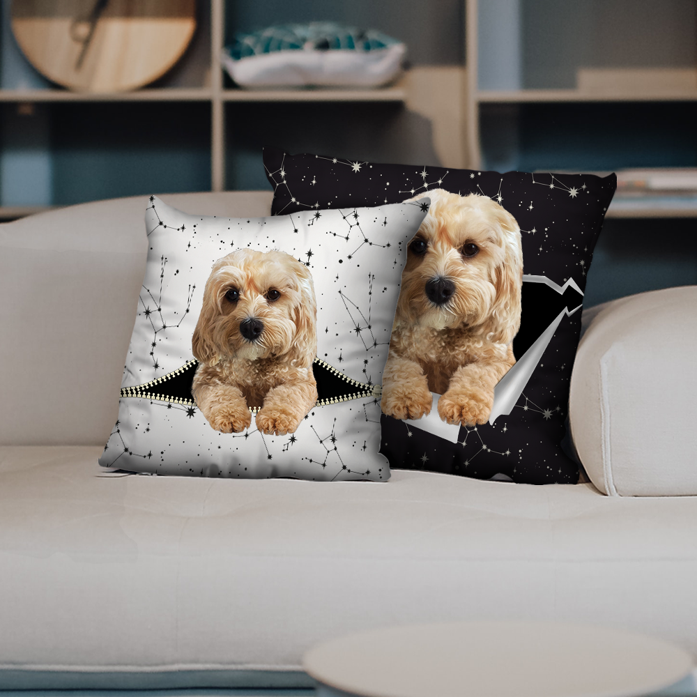They Steal Your Couch - Cavapoo Pillow Cases V1 (Set of 2)