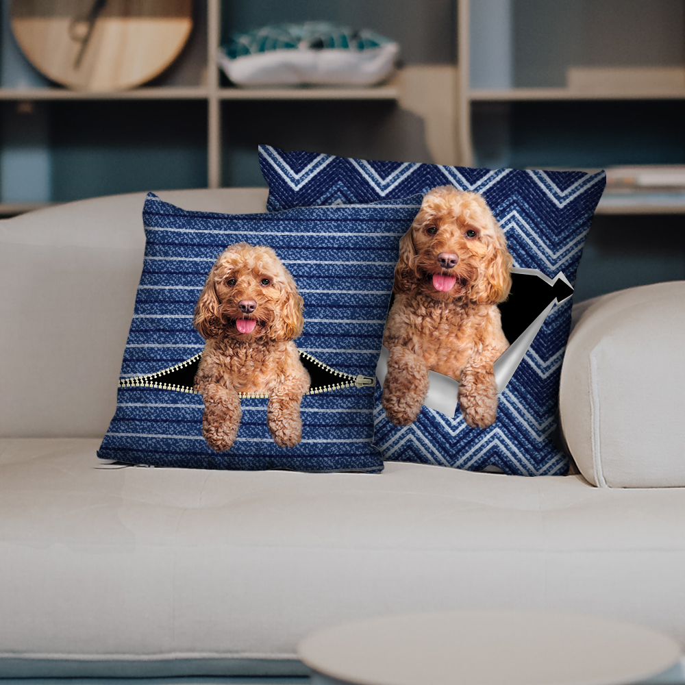 They Steal Your Couch - Cockapoo Pillow Cases V1 (Set of 2)