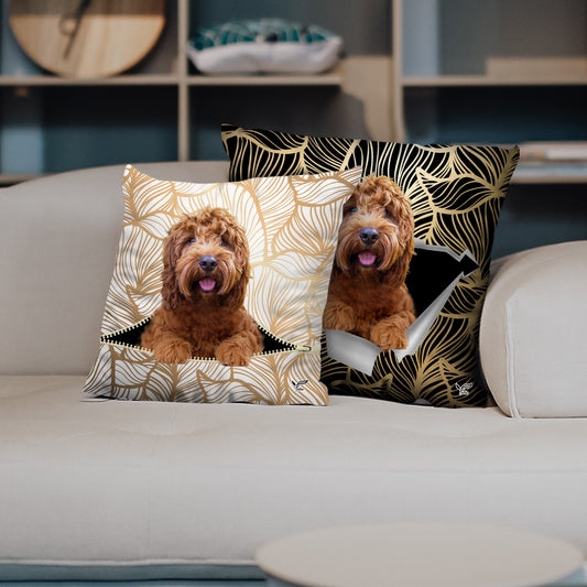 They Steal Your Couch - Cockapoo Pillow Cases V2 (Set of 2)