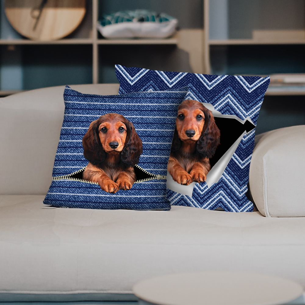 They Steal Your Couch - Dachshund Pillow Cases V5 (Set of 2)