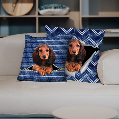 They Steal Your Couch - Dachshund Pillow Cases V5 (Set of 2)