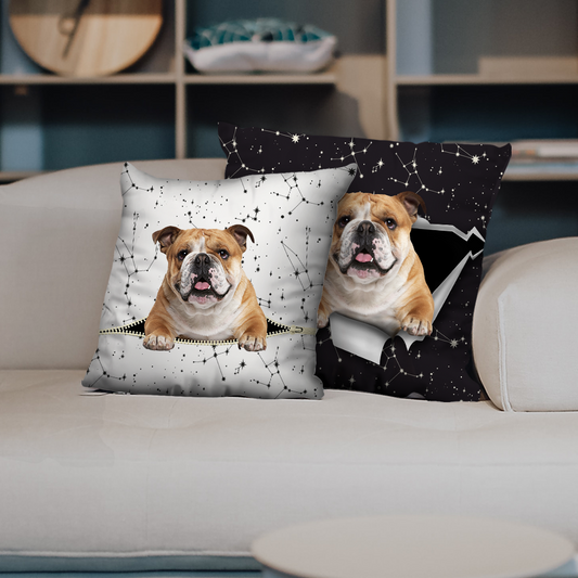 They Steal Your Couch - English Bulldog Pillow Cases V2 (Set of 2)