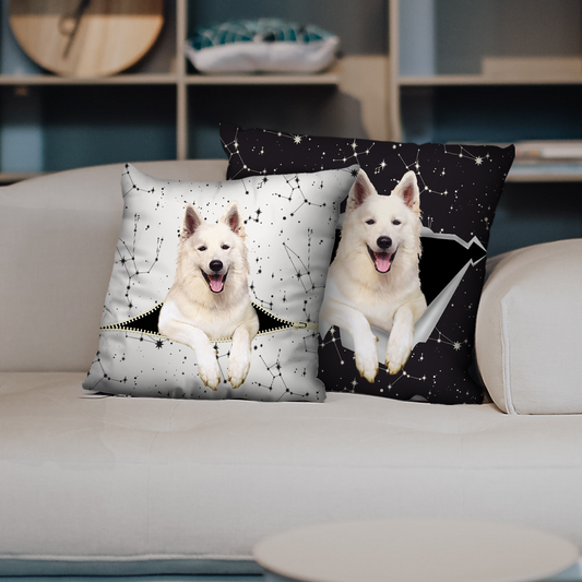 Sie stehlen Ihre Couch – Schäferhund-Kissenbezüge V4 (2er-Set)