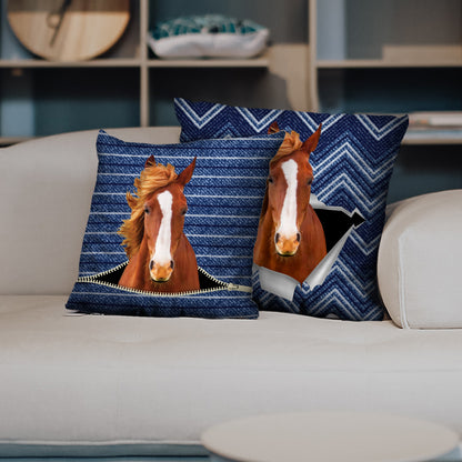 They Steal Your Couch - Horse Pillow Cases V1 (Set of 2)